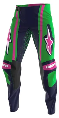 Imagen del producto de Pantalones de motocross Alpinestars Techstar Nomur, color verde, talla 32 (para hombre)