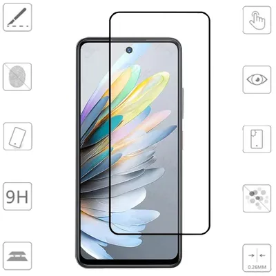 Obrázek produktu pro Pro ZTE Blade A75 4G 1x 3D Premium Display Full H9 0,3mm Tempered Glass Screen Protector