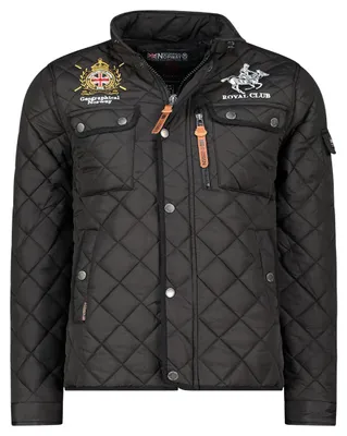 Zdjęcie produktu dla Geographical Norway kurtka pikowana kolor czarny dla mężczyzn WY4492H/GN-NOIR