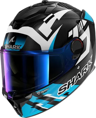 Image de Casque intégral Shark Spartan Gt Pro Carbon Zarco Track Racer Noir L Noir L