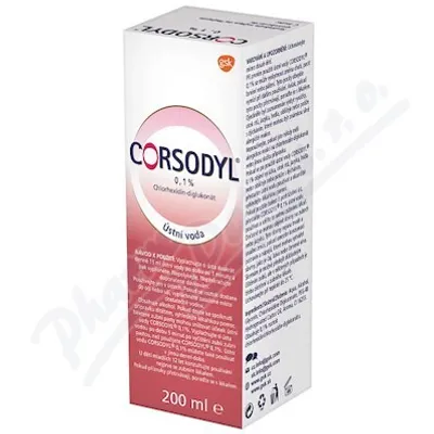 Produktbild von Corsodyl Mundspülung 0,1%, 200 ml