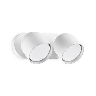 Produktbild von Dodo Metall Zeitgenössische Wandleuchte Weiß 2 Lichter Gx53 15W 3000K Ip20