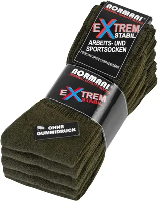 Produktbild von normani 5 Paar Arbeits- und Sportsocken