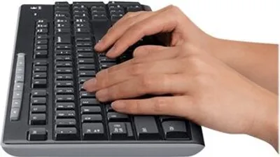 Zdjęcie produktu dla Logitech Desktop MK270 Wireless [CH] black