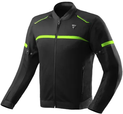 Immagine prodotto di Rebelhorn Echo  giacca da moto in tessuto impermeabile, nero/giallo, 6XL