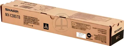 Produktbild von Sharp MX-C38GTB, 10000 Seiten, Schwarz, 1 Stück(e)