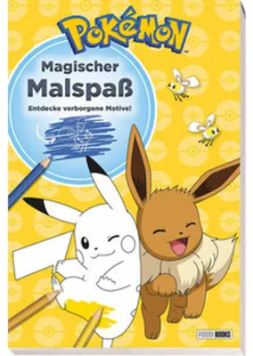 Obrázek produktu pro Pokémon: Magischer Malspaß - Entdecke verborgene Motive!
