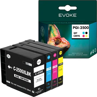 Immagine prodotto di Cartucce per Canon PGI2500 XL PGI 2500 CMYK ️️ MAXIFY MB5050 MB5150 MB5350 MB5450 iB4050 ️