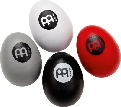 Produktbild von MEINL Egg Shaker ES-SET, 4er Set mit variablen Klängen (soft, mittel, laut, sehr laut)