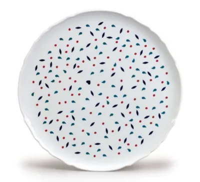Obrázek produktu pro Thun 1794 Talíř na pizzu, český porcelán, kapky, 32 cm, Thun