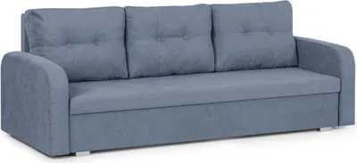 Produktbild von BERLIN 3-Sitzer-Sofa mit Schlaffunktion - Marineblau
