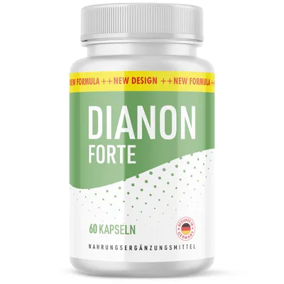 Produktbild von Dianon Forte Kapseln | für dein Wohlbefinden | einfache Anwendung | Inhalt 60 Kapseln