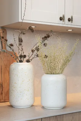 Produktbild von Storefactory Vase HAVSLUND XL creme natur | Ø 18x32cm