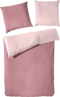 Produktbild von Primera Edelflanell Bettwäsche 155x220 Wende himbeere rosa 174128-444