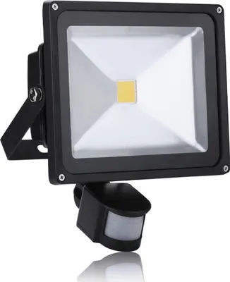 Produktbild von Greenmigo 30W LED Strahler Fluter + Bewegungsmelder Warmweiß warmweiss Objektbeleuchtung Außenstrahler Wandstrahler Flutlichtstrahler Scheinwerfer Gartenlampe IP65 85V-265V