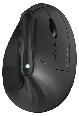 Obrázek produktu pro Ergonomická bezdrátová myš - Vertikální - Bluetooth a 2.4G - Tichá - Černá