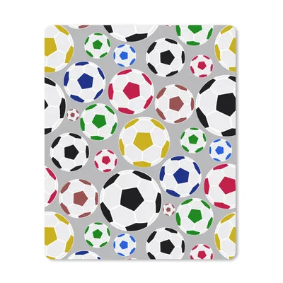Produktbild von MuchoWow® Mauspad Mousepad Fußball - Cartoon - Sport 30x40 cm - Mousepads - Maus Mat - Pad - Mausunterlage - Mausmatten