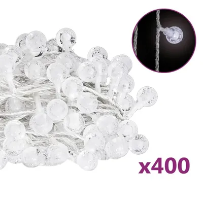 Immagine prodotto di vidaXL Luci di fata 40 m 400 LED bianco freddo 8 funzioni