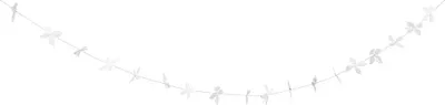 Produktbild von Räder Silver Blossom Girlande 145cm, lang