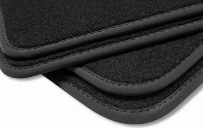Produktbild von Premium Fußmatten passend für Skoda Octavia 3 III Bj. 2012-2020, Naht:Schwarz