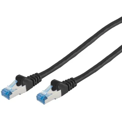 Produktbild von Patchkabel cat6A S/FTP PIMF schwarz 2m
