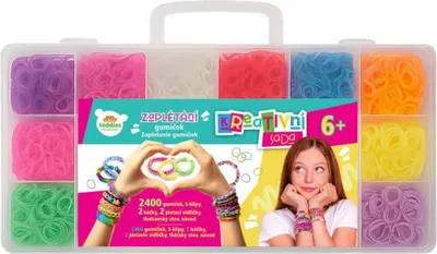 Productafbeelding van TEDDIES, Zachte elastiekjes, 2400 stuks