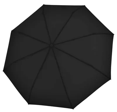 Obrázek produktu pro Dětský kapesní deštník Timber Duomatic Black, černý