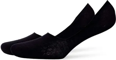 Produktbild von Burlington Damen Socken Everyday 2er Pack - Fuesslinge, Anti Slip, Unifarben Schwarz 37-38 (4-5 UK)