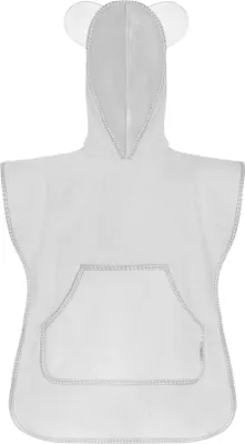 Produktbild von Baumwollponcho 55x60 cm Grau / Bocioland