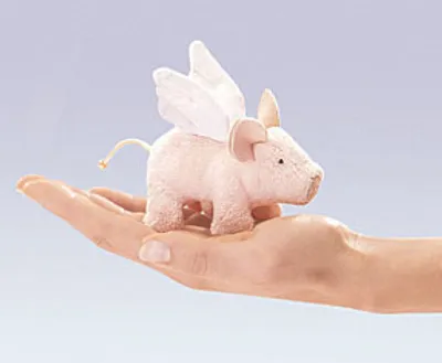 Produktbild von Folkmanis Winged, Fingerpuppe, Tier, 1 Stück(e)