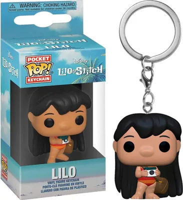 Zdjęcie produktu dla Funko POP Keychain Lilo & Stitch  Lilo with Camera Brelok Figurka Kolekcjonerska