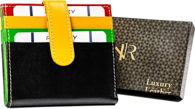 Immagine prodotto di Rovicky Portafoglio da uomo in pelle Vergilli nero Taglia unica