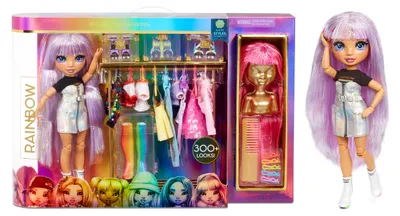 Productafbeelding van Rainbow High 571049E7C, Fashionpopp, Vrouwen, 5 jaar, Meisje, 1,01 kg, Meerkleurig