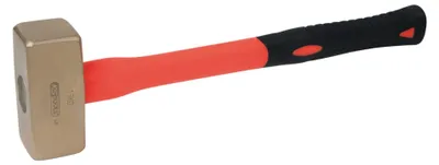 Zdjęcie produktu dla Młotek KS TOOLS BRONZEplus 4000 g, z trzonkiem z włókna szklanego ( 963.2067 )
