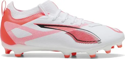 Produktbild von Puma ULTRA 5 MATCH FG/AG Jr PUMA White-PUMA Black-Glowing Red 36