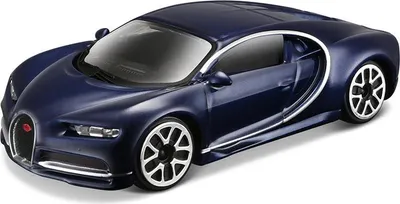 Produktbild von Bugatti Chiron mit Acryl Vitrine, Bburago 1:32