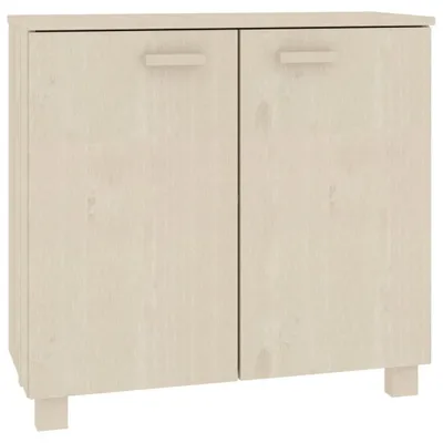 Obrázek produktu pro Příborník HAMAR medově hnědý 85 x 35 x 80 cm masivní borovice