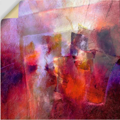Produktbild von ARTland Wandbild, selbstklebend Sommer Abstrakt Größe: 50x50 cm