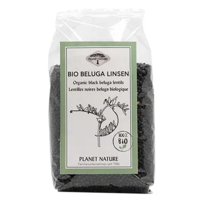 Zdjęcie produktu dla Soczewica Beluga - czarna 500g