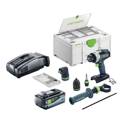Produktbild von Festool TPC 18/4 I-Basic-Set Akku Schlagbohrschrauber 18 V 75 Nm Brushless + 1x Akku 8,0 Ah + Schnellladegerät + Systainer