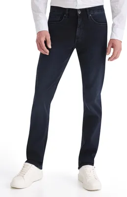 Produktbild von Stooker Men FRISCO DENIM Herren 5-Pocket-Hose Straight Fit W32 / L34 deep blue black