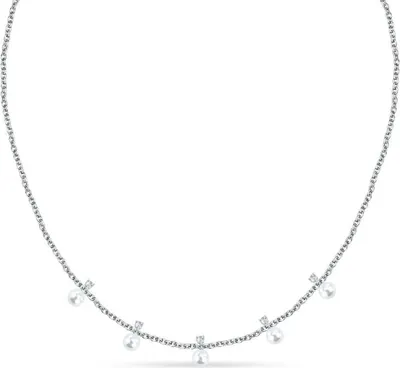 Image de Charmant collier en argent Perla SAWM03
