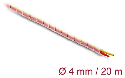 Zdjęcie produktu dla DeLOCK 19012, Przezroczysty, -40 - 200 °C, 1 szt., 4 mm, 2 mm, 20000 mm