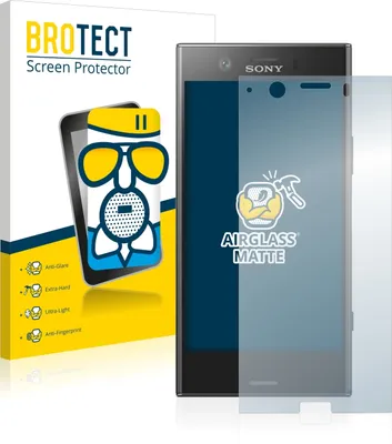 Produktbild von BROTECT Entspiegelungs Schutzglas für Sony Xperia XZ1 Compact Schutzfolie Panzer Folie Glas Display Schutz matt