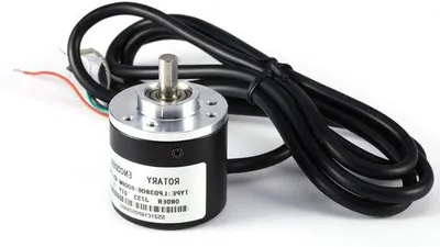 Immagine prodotto di Encoder a due fasi con 600 P/R, 5 V-24 V, encoder da 6 mm, ampio intervallo di tensione
