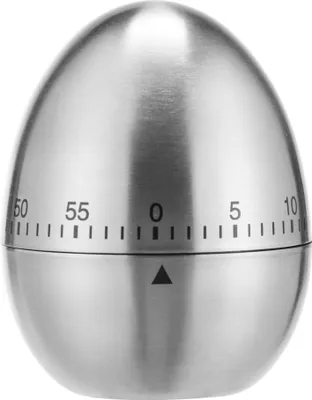 Produktbild von Kurzzeitmesser - Edelstahl - 60 Minuten Timer - H: 7,5cm