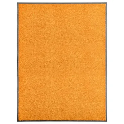 Obrázek produktu pro Rohožka pratelná oranžová 90 x 120 cm
