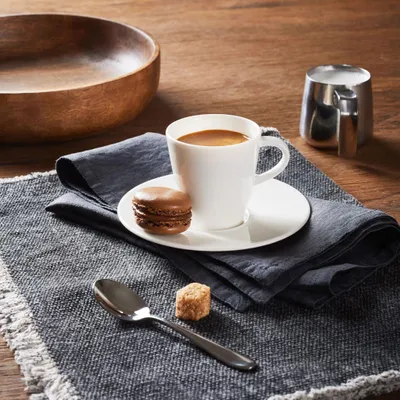 Produktbild von Villeroy & Boch Vorteilset 6 Stück Oscar Espressolöffel Edelstahl silber/platin 1263390180