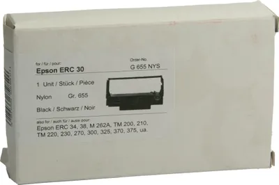 Produktbild von Kores Farbband für EPSON ERC 30/34/38 Nylon schwarz