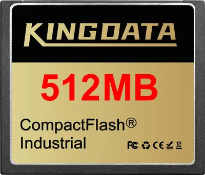 Image de Omgoods - Carte mémoire Compact Flash de 512 Mo pour usage industriel